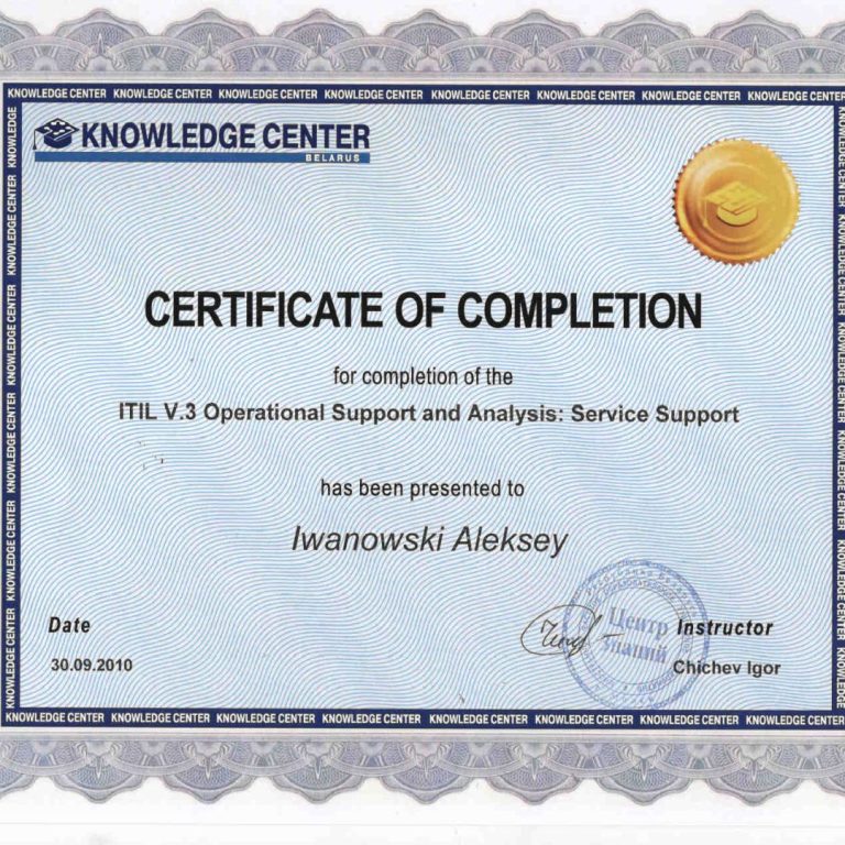 certificates