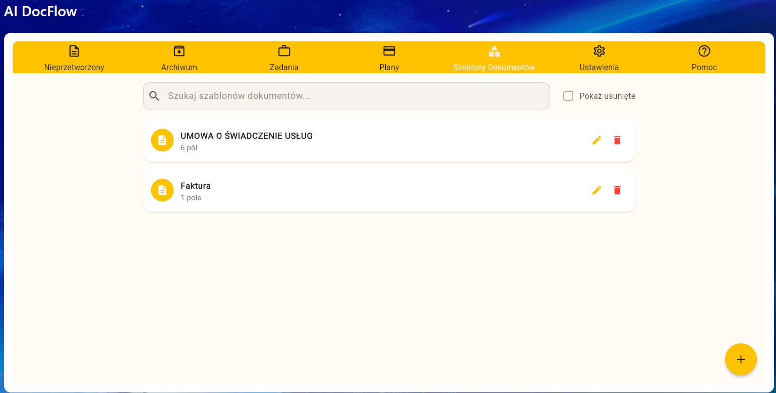 AI-przetwarzanie protokołu wykonanych prac — wyciąganie danych